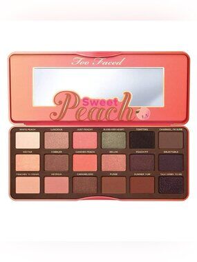 Sephora Too Faced Sweet Peach DISCONTINUED Eyeshadow makeup Palette 18 shades